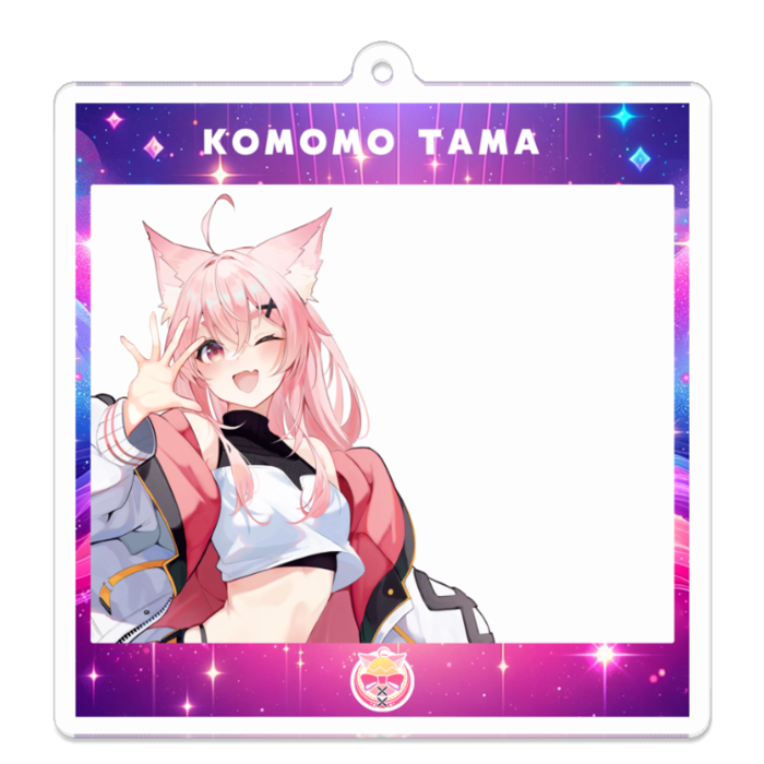 フォトアクリルキーホルダーAの画像