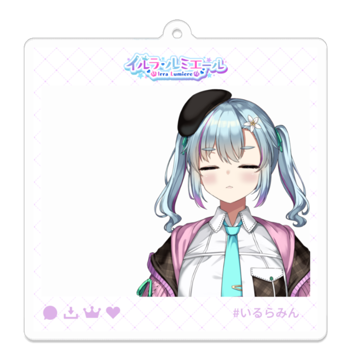 フォトアクリルキーホルダーAの画像