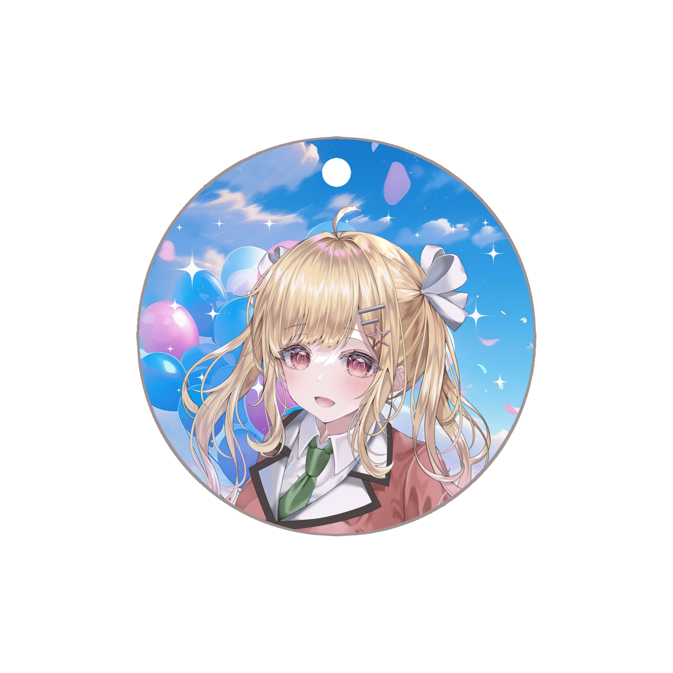 やわらかアクリルチャームAの画像