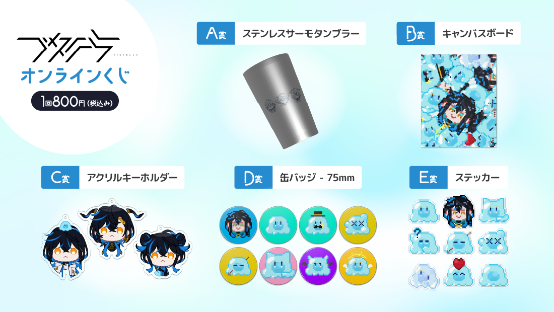 ヴィステラ 2025 誕生日記念オンラインくじの紹介画像