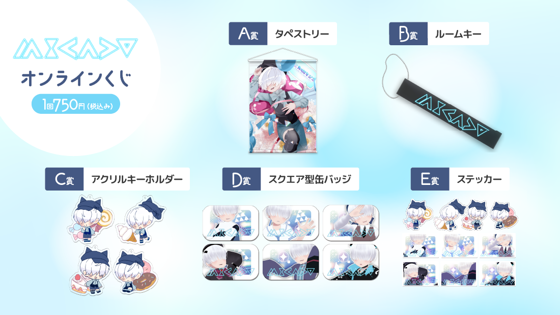 三角 4周年記念 オンラインくじの紹介画像