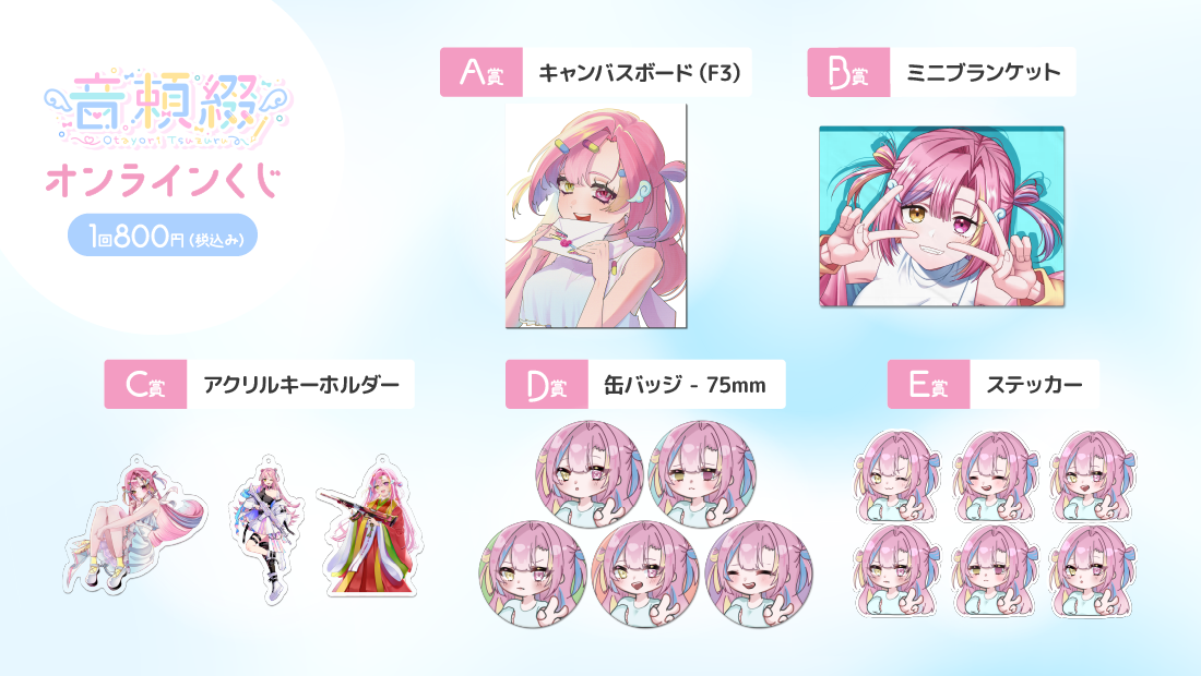 音頼 綴 誕生日記念グッズの紹介画像