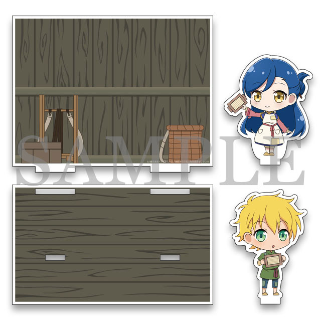 マイン＆ルッツアクリルジオラマスタンドの画像