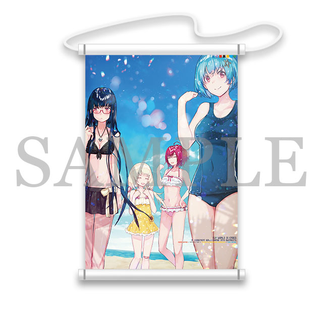 ジャッジメントガールズが水着に着替えたらの画像