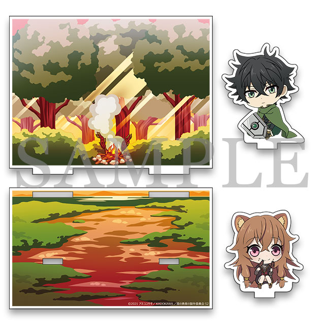 尚文&ラフタリアジオラマアクリルスタンドの画像