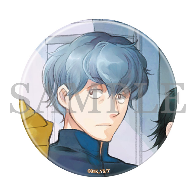 缶バッジ（ユストクス）の画像