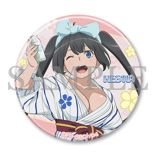 小缶バッジ（ヘスティア）の画像