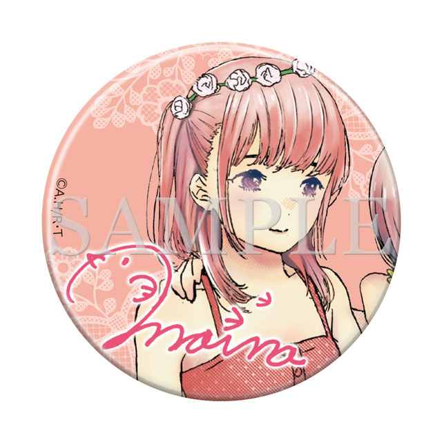 缶バッジ（市井舞菜）の画像