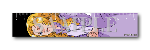 ルーラー(15cm定規)　(アンネローゼ)の画像