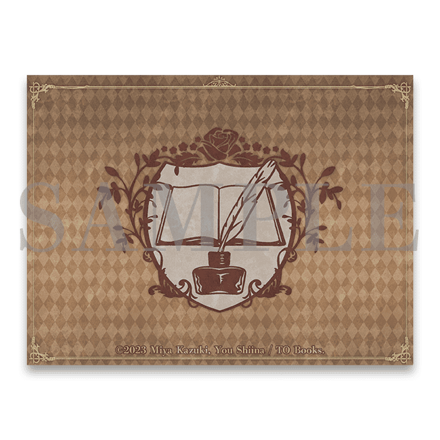 フラットポーチ　(ローゼマイン工房紋章)の画像