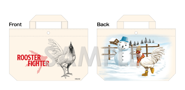 ランチトートバッグ　(Winter holiday ver.)の画像