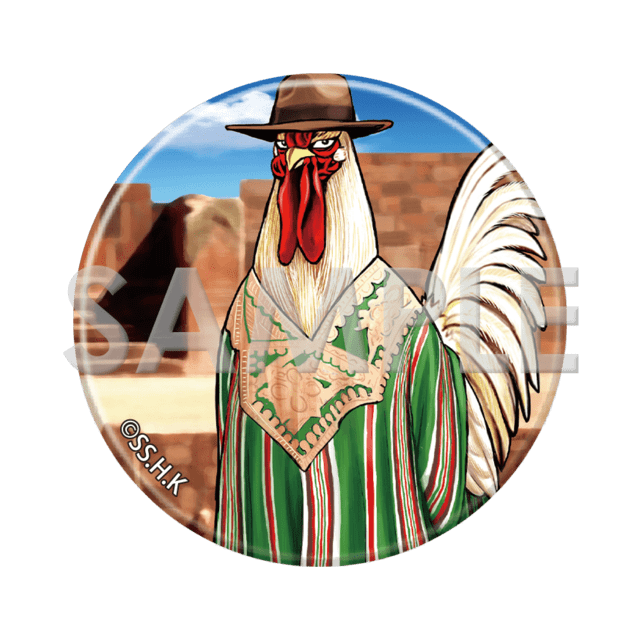  缶バッジ　(ボリビアを訪れて)の画像