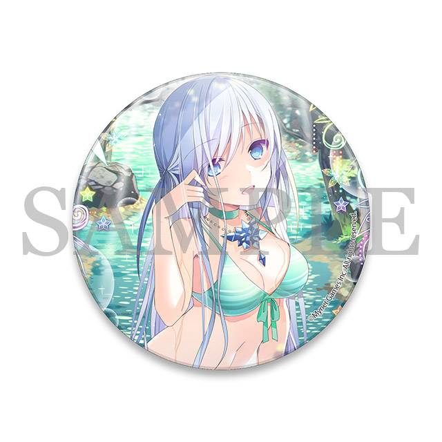 クリリア缶バッジの画像