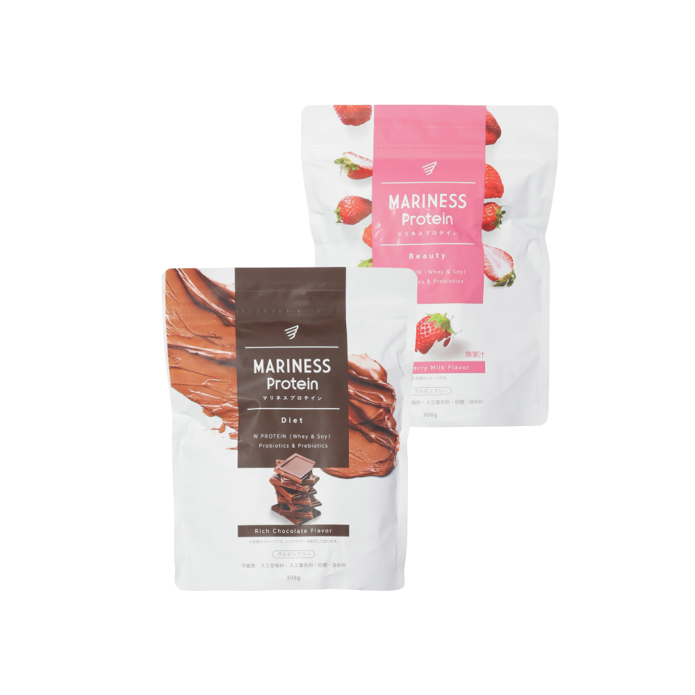 MARINESSプロテイン 2フレーバーの画像