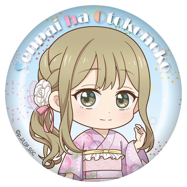 缶バッジ　花岡まことAの画像