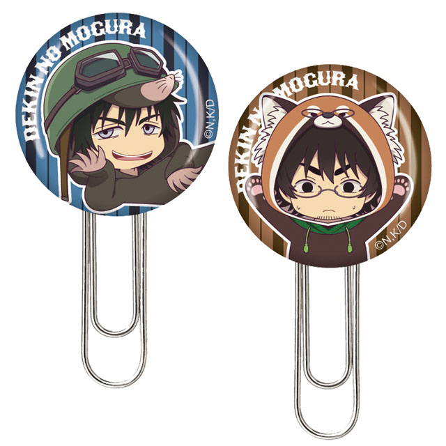 缶クリップ　モグラ&真木セットの画像