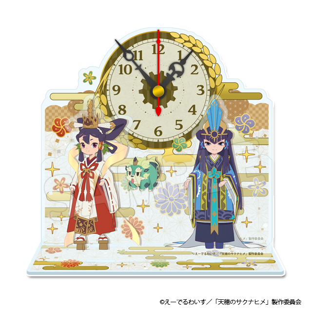 ミニアクリル置時計A【等身ver】の画像