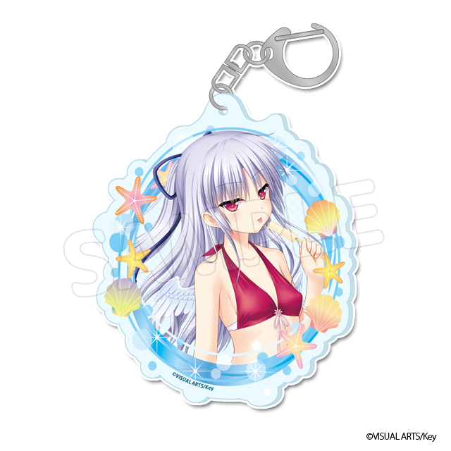 アクリルキーホルダーA【赤目天使】の画像