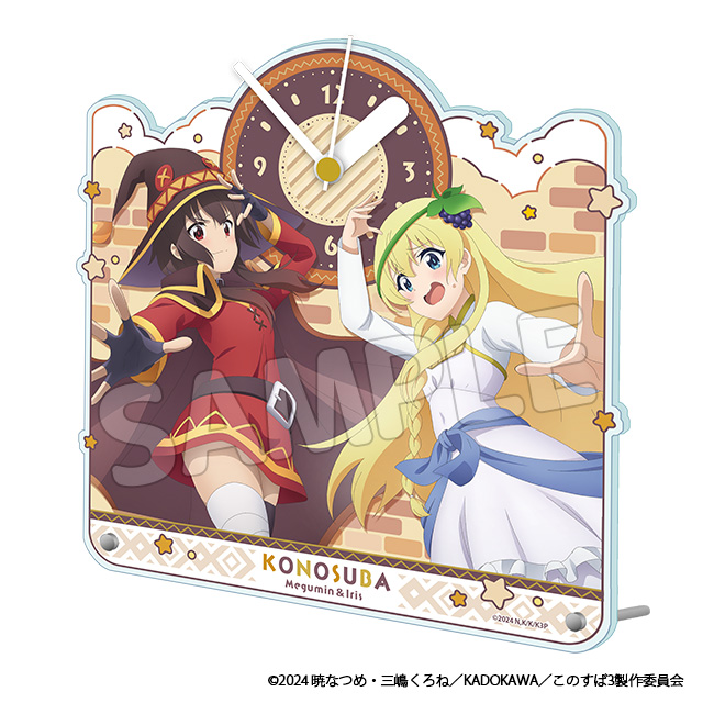 アクリル置時計の画像