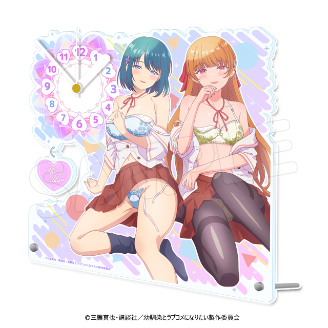 アクリル置時計の画像