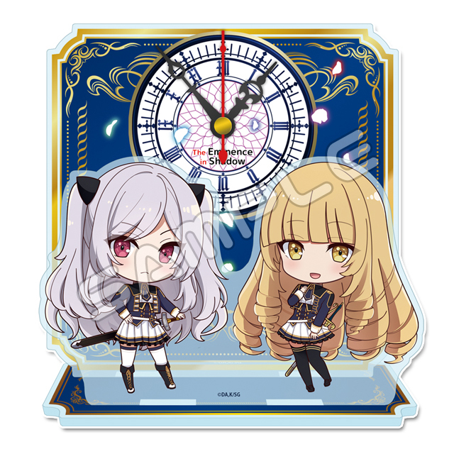 ミニアクリル置時計B【アレクシア＆ローズ】の画像