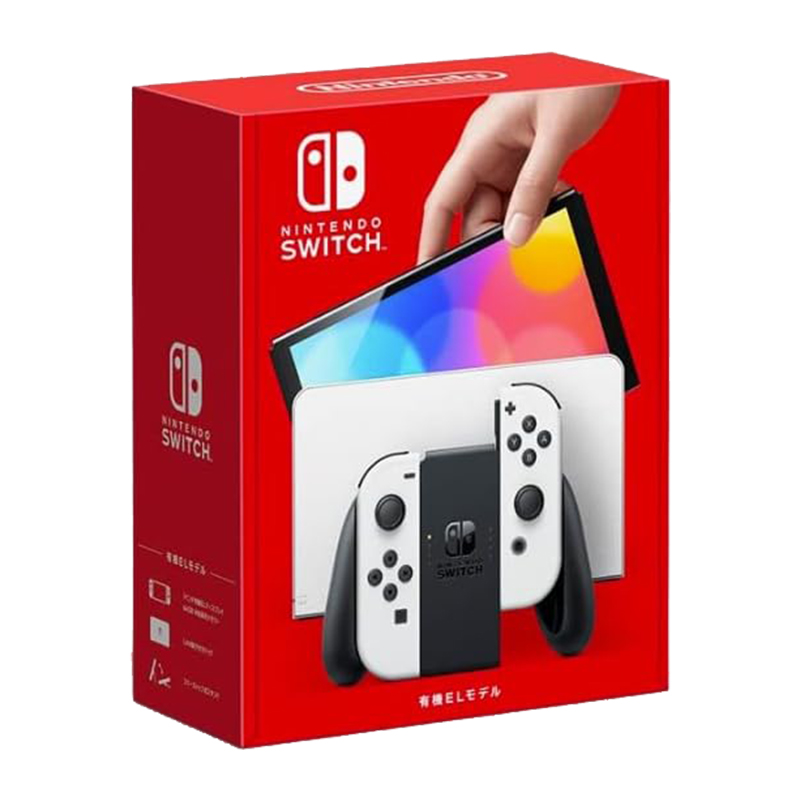 S賞　Nintendo 任天堂 Switch有機ELモデル(有机EL款) スイッチ Joy-Con（L）/（R） ホワイトの画像