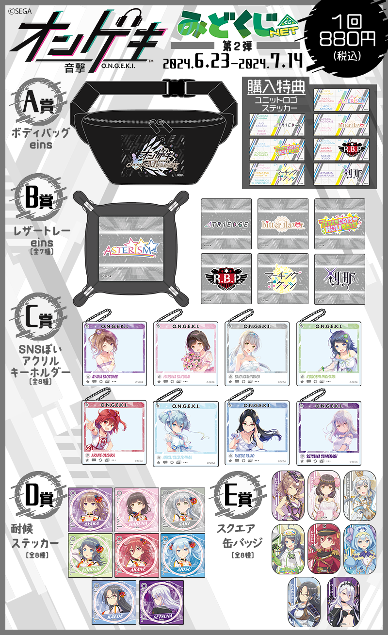 オンゲキ 第２弾 みどくじNETの紹介画像