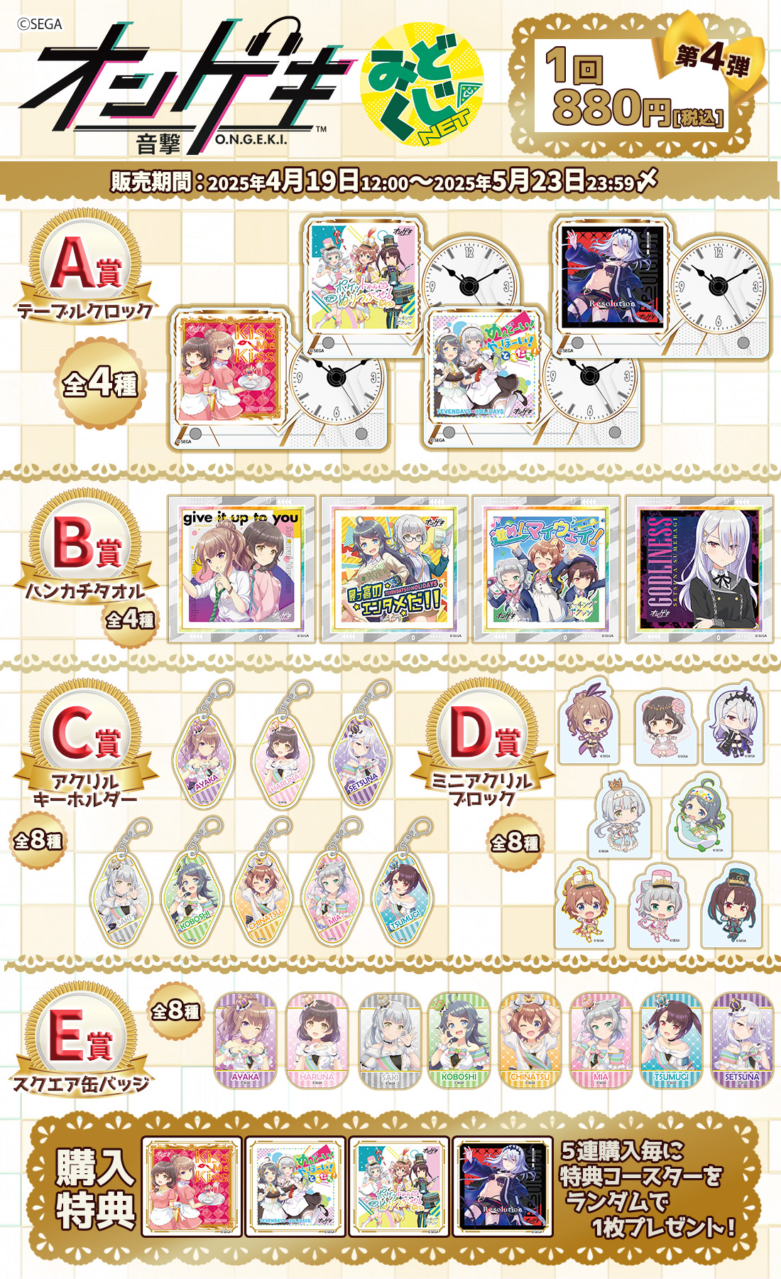 オンゲキ 第４弾 みどくじNETの紹介画像