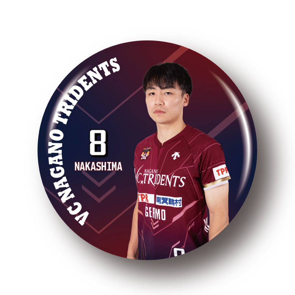 選手缶バッジの画像