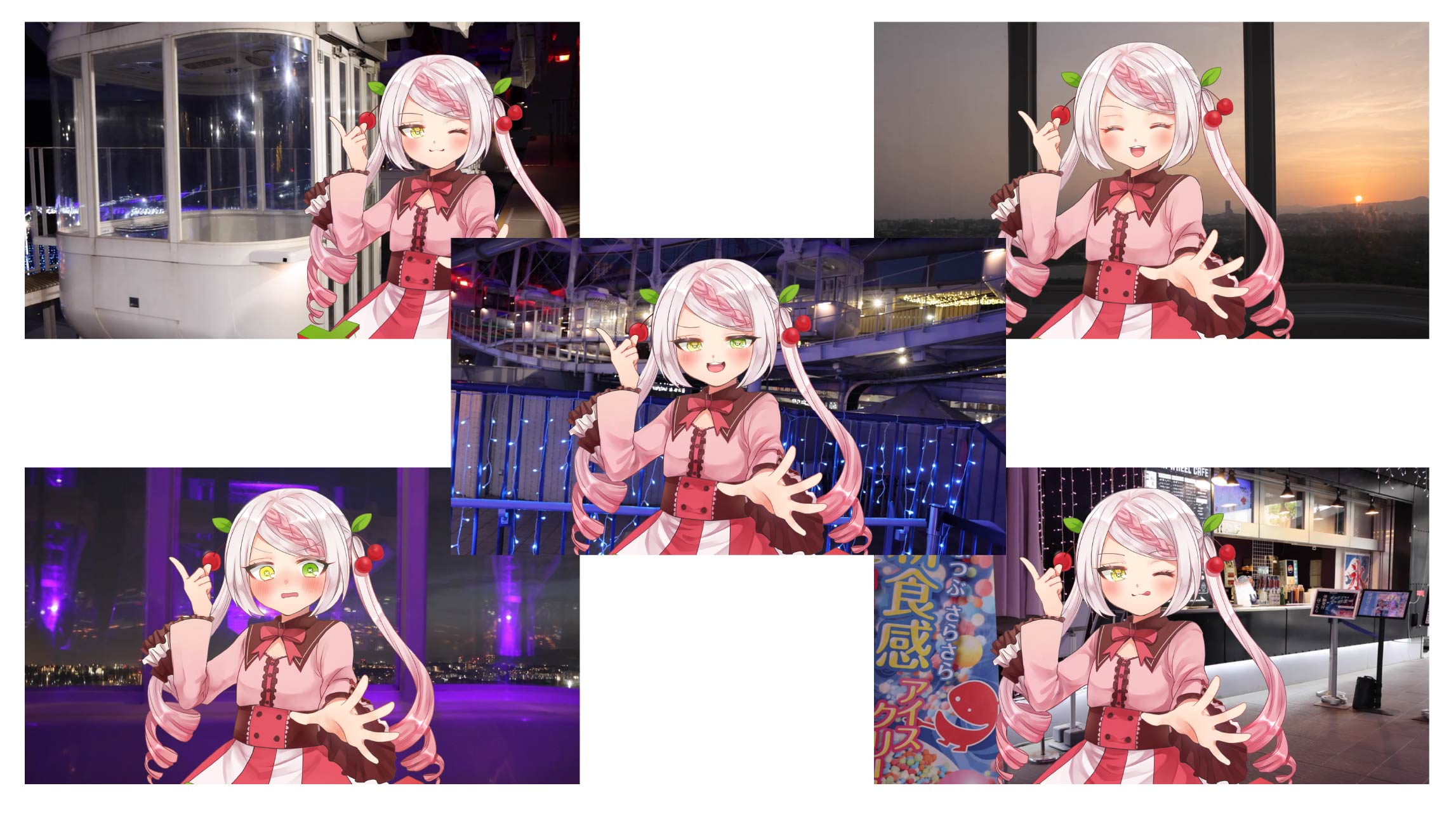 フォトボード5枚セットの画像