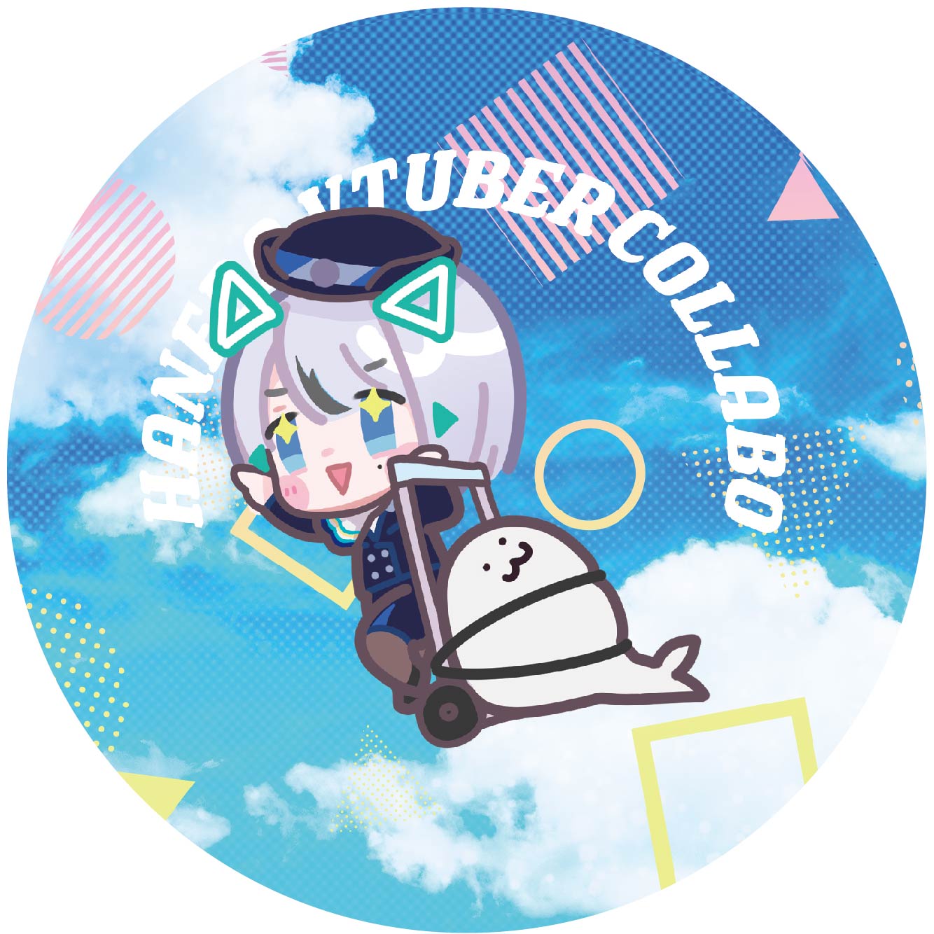 缶バッチ パターン2の画像