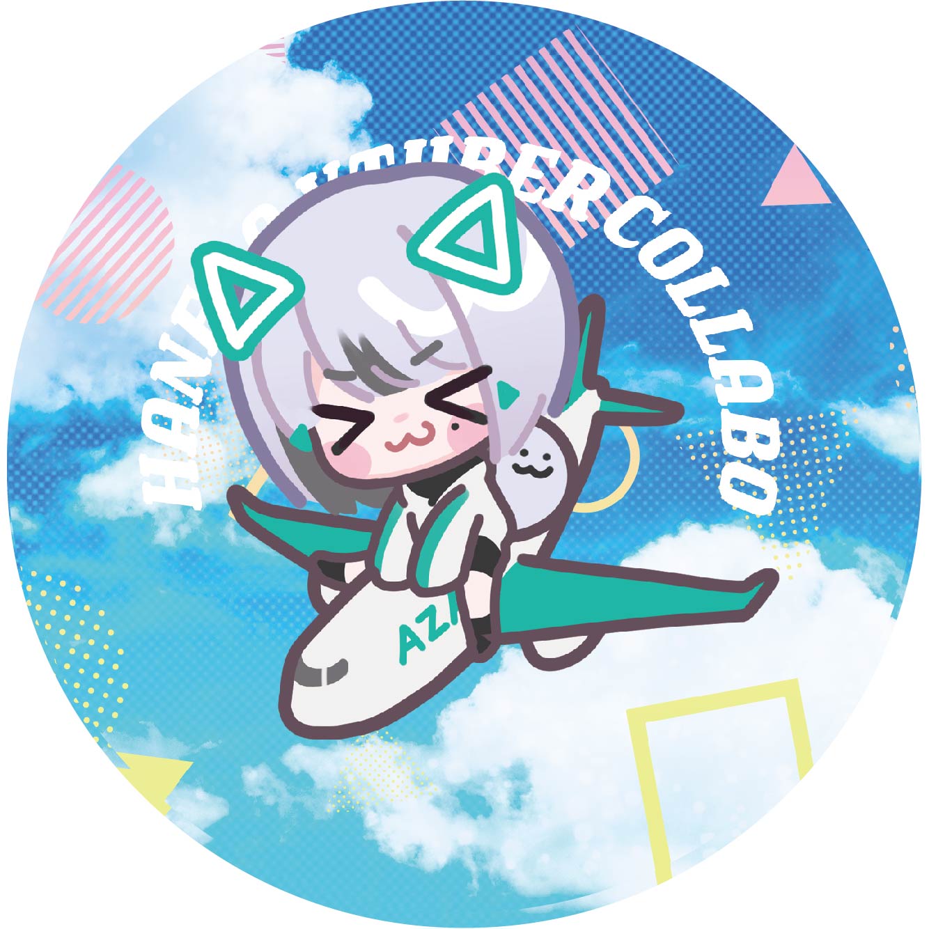 缶バッチ パターン3の画像