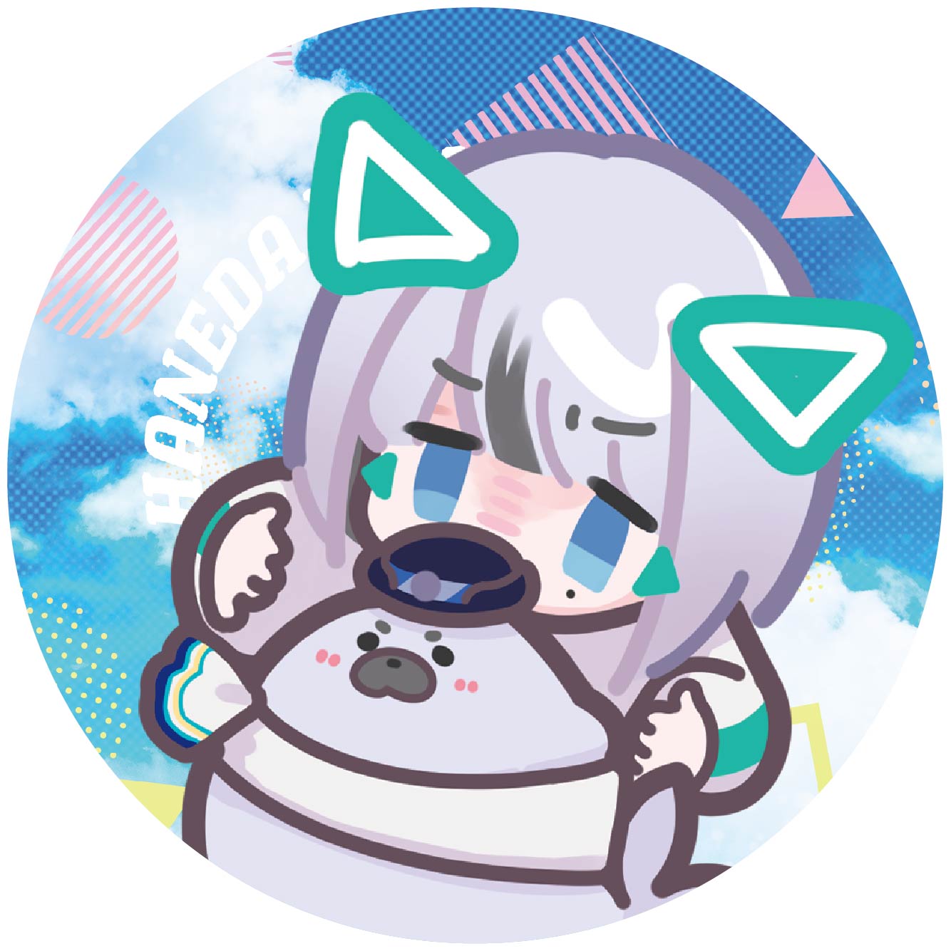 缶バッチ パターン4の画像