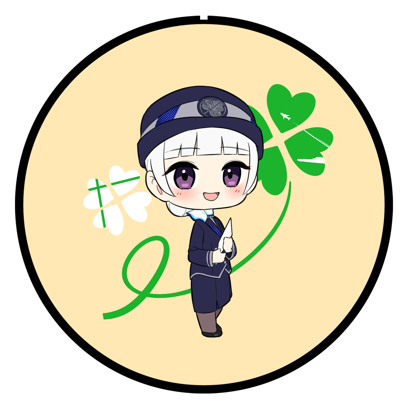 缶バッチ パターン5の画像