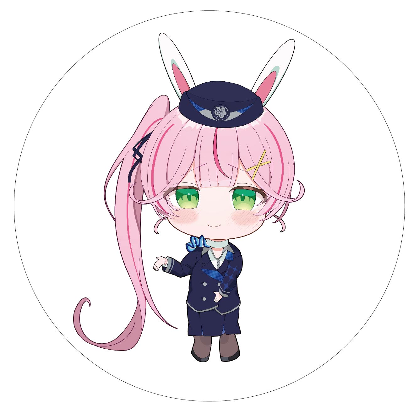 缶バッチ パターン1の画像