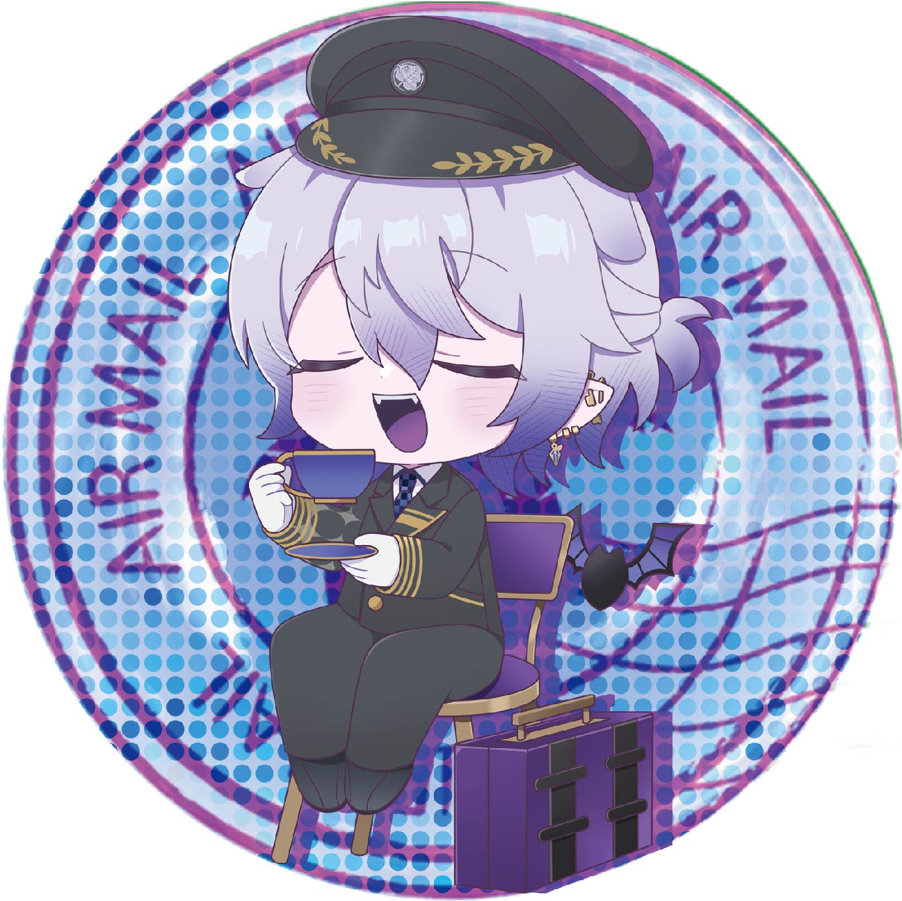 缶バッチ パターン3の画像