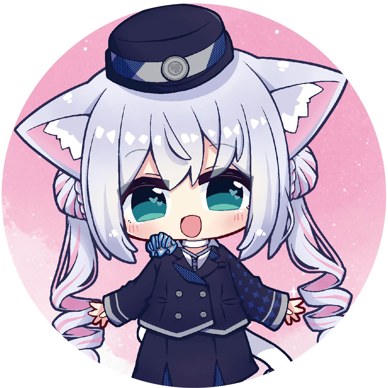 缶バッチ パターン2の画像