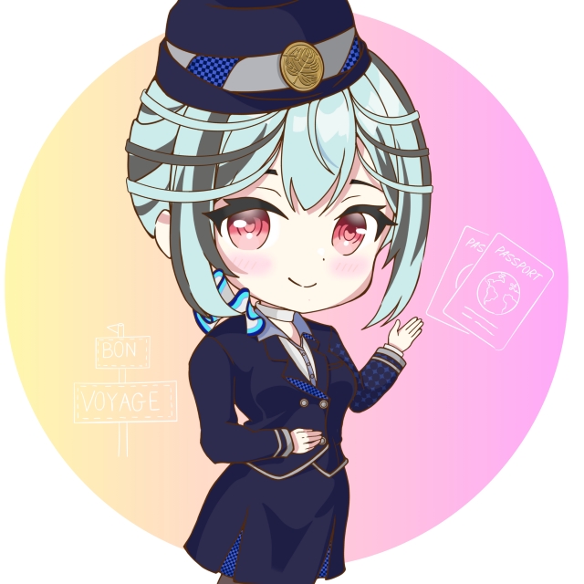 缶バッチ パターン1の画像