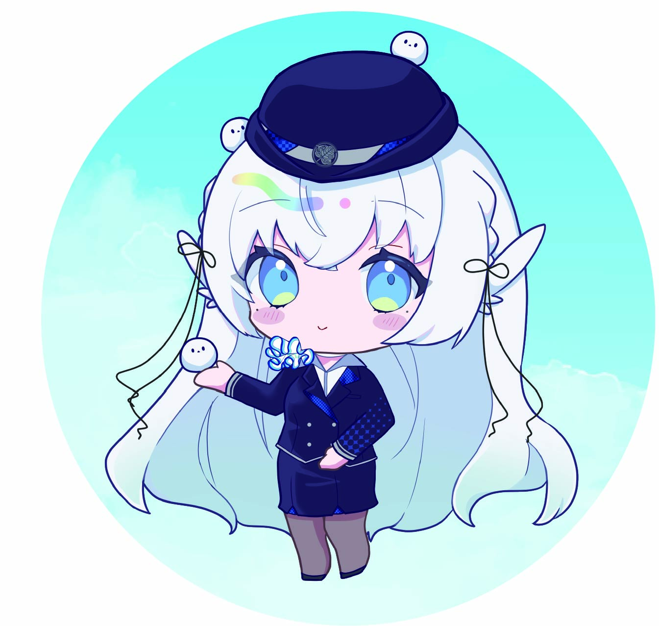 缶バッチ パターン1の画像