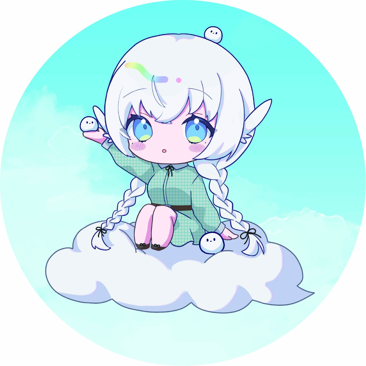 缶バッチ パターン2の画像