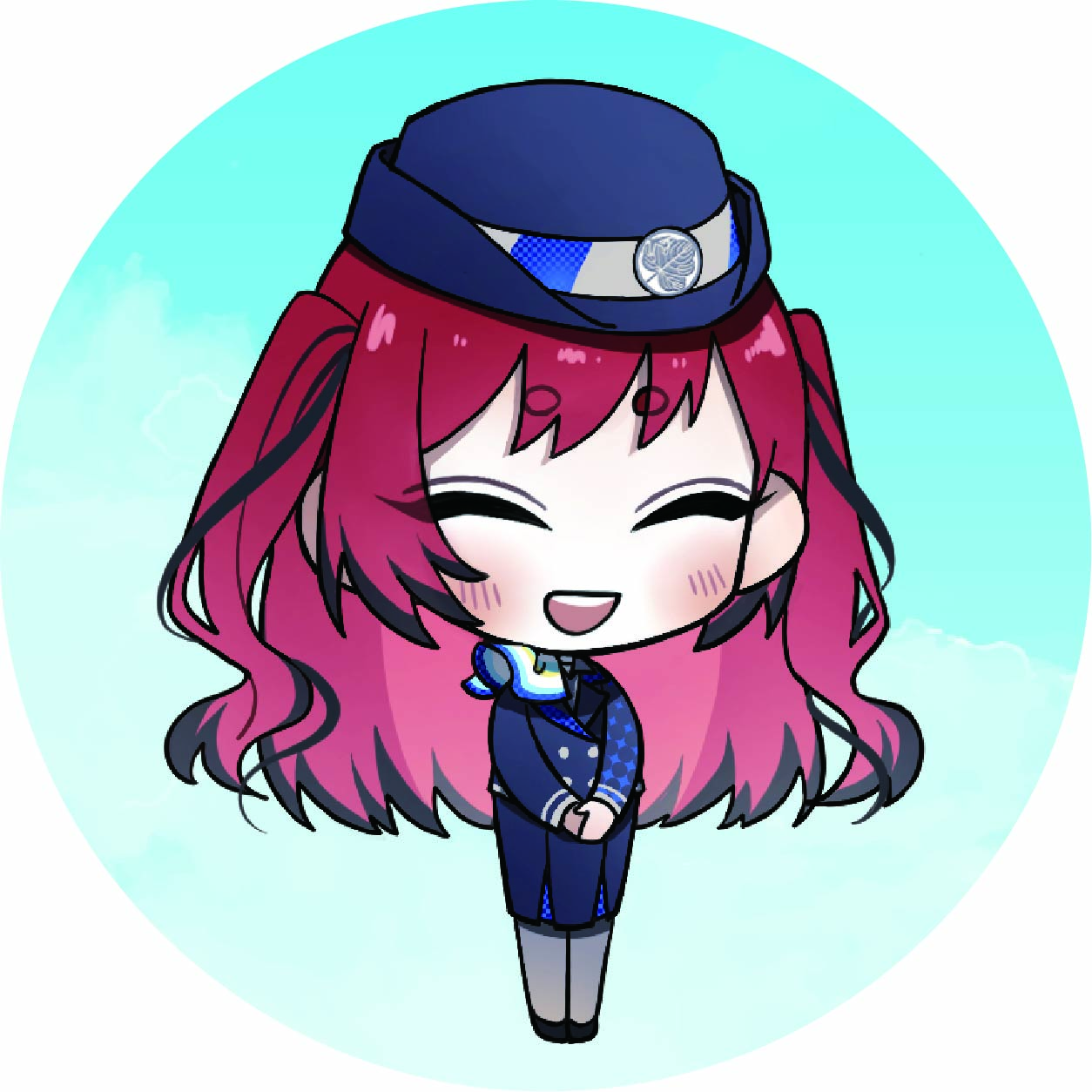 缶バッチ パターン3の画像