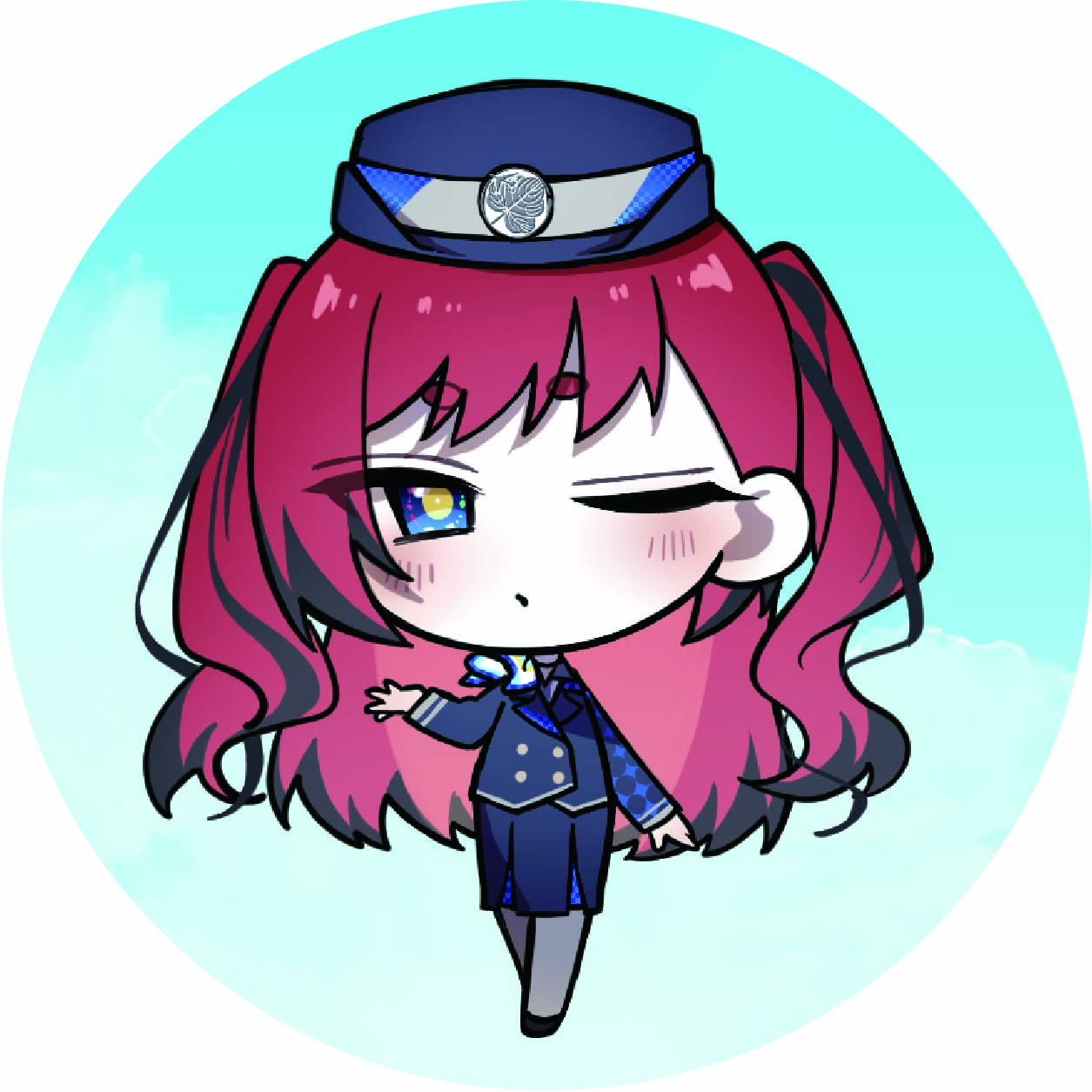 缶バッチ パターン5の画像