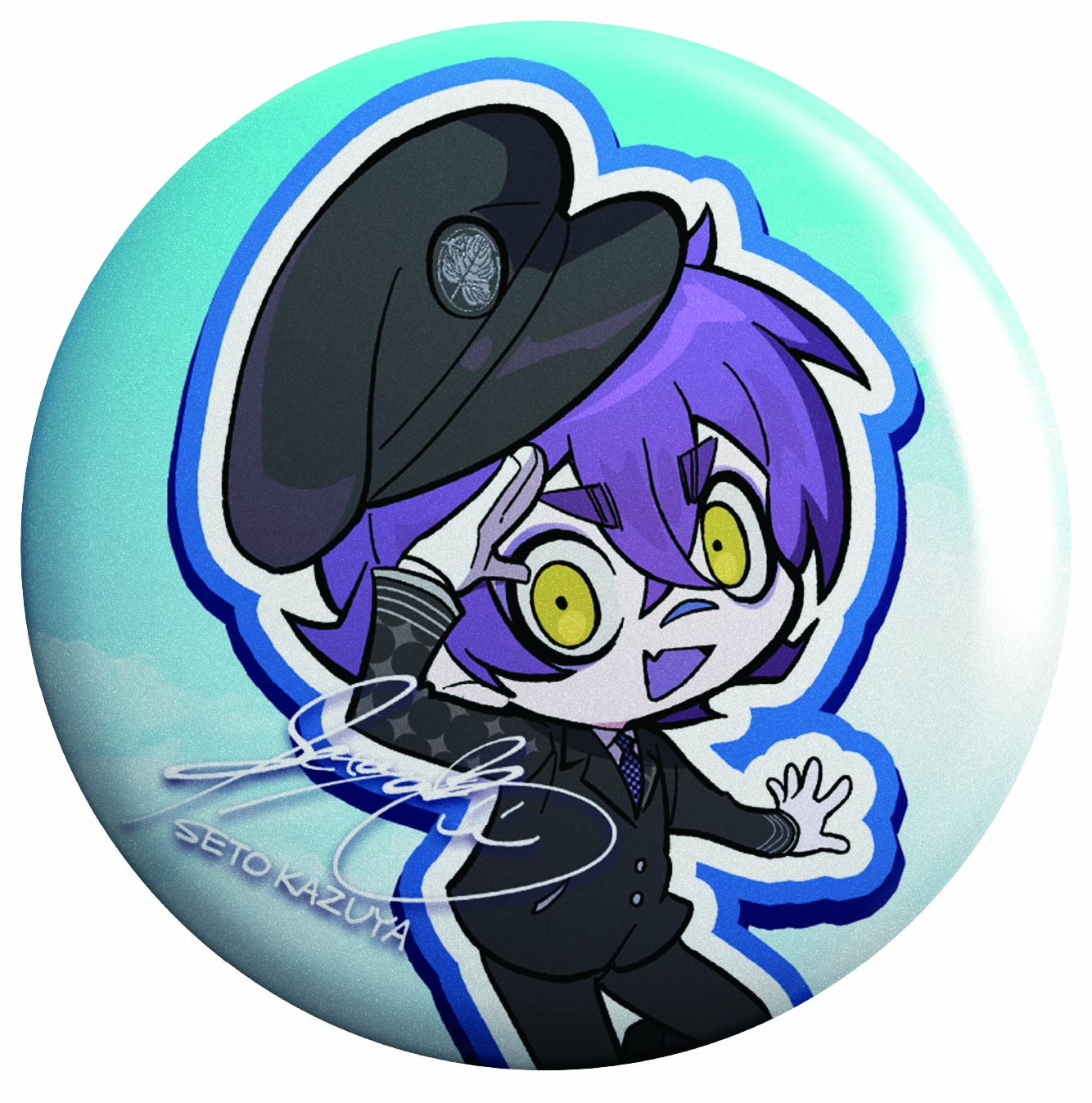 缶バッチ パターン1の画像