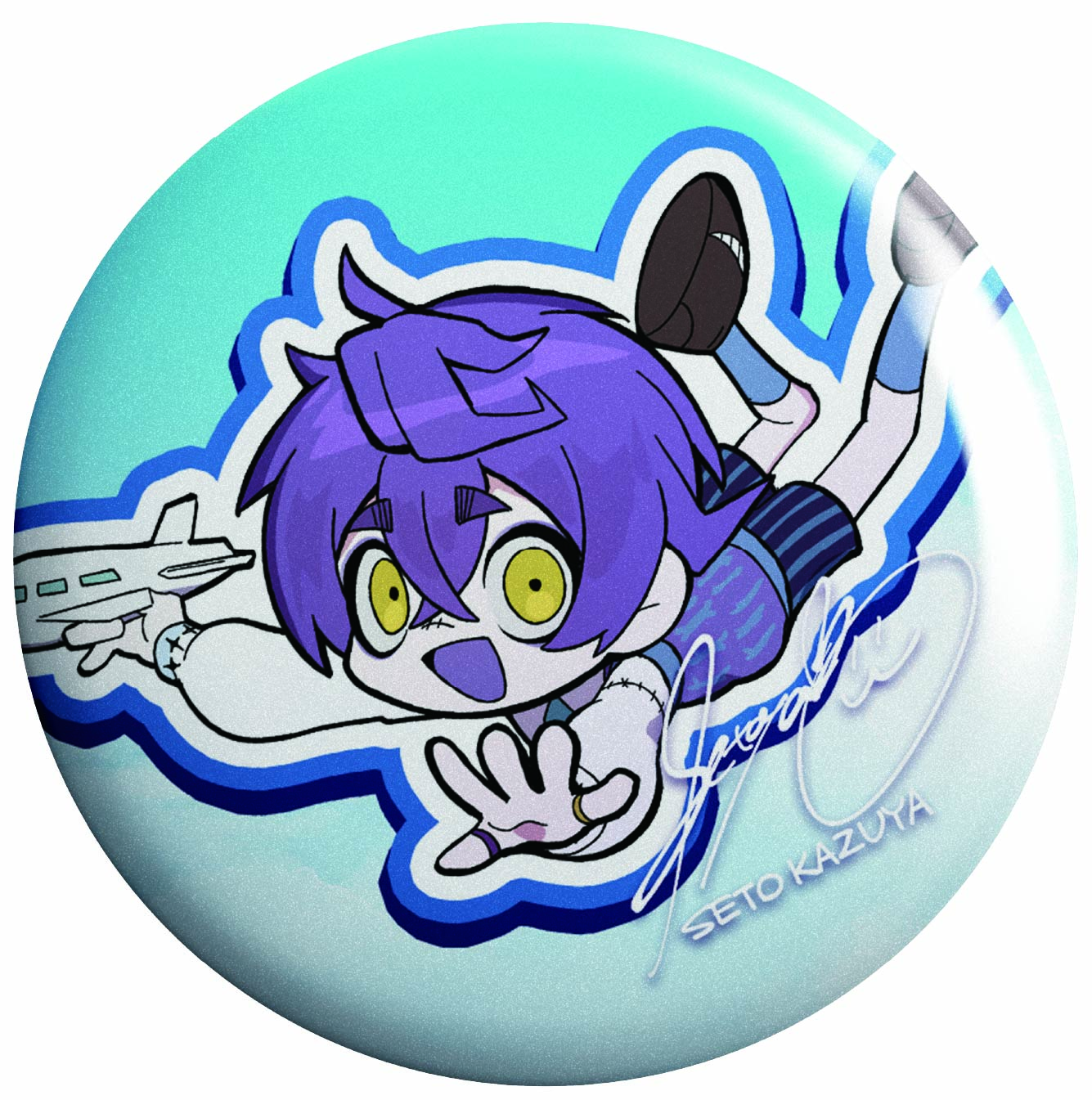 缶バッチ パターン2の画像