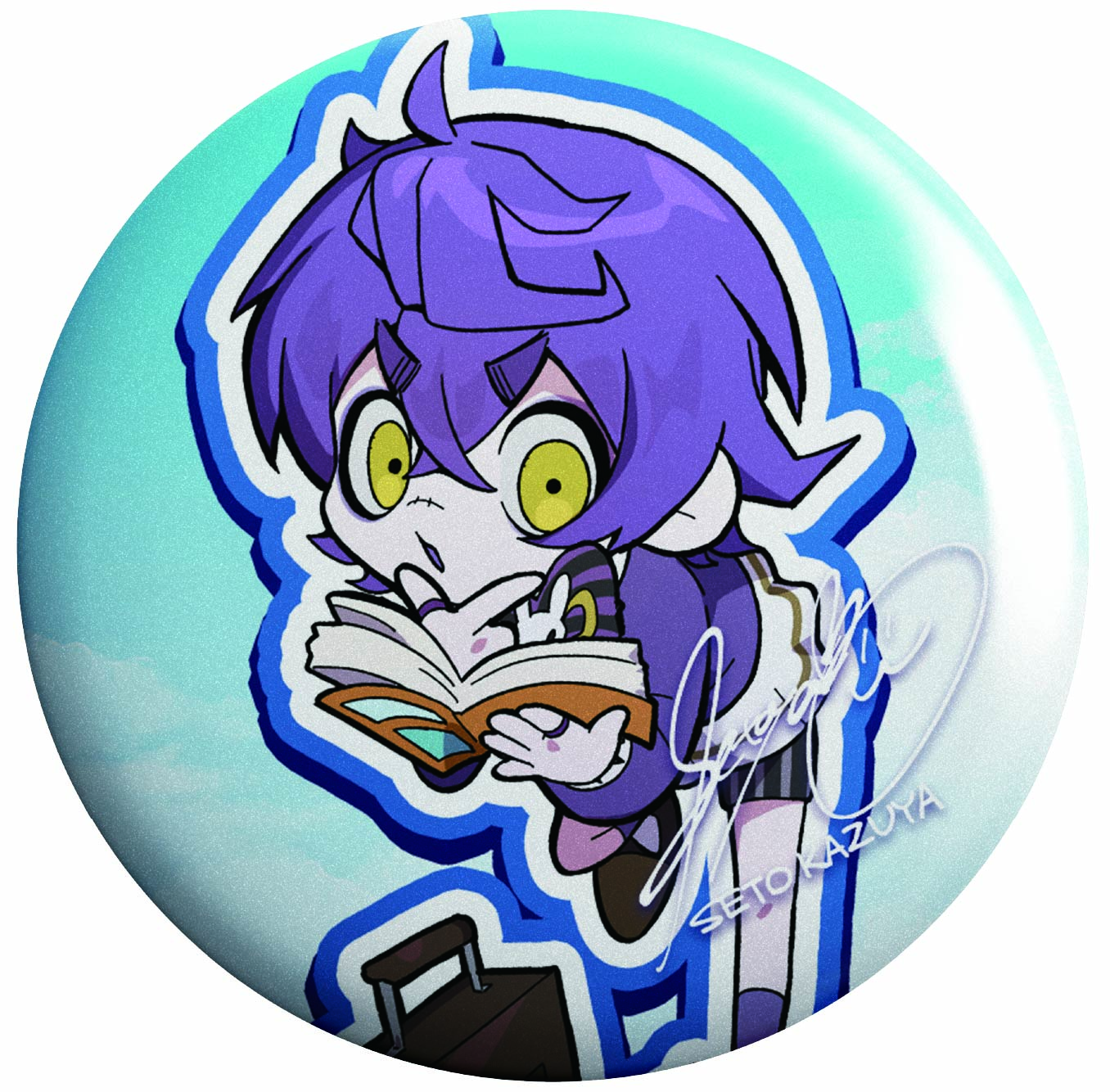 缶バッチ パターン3の画像