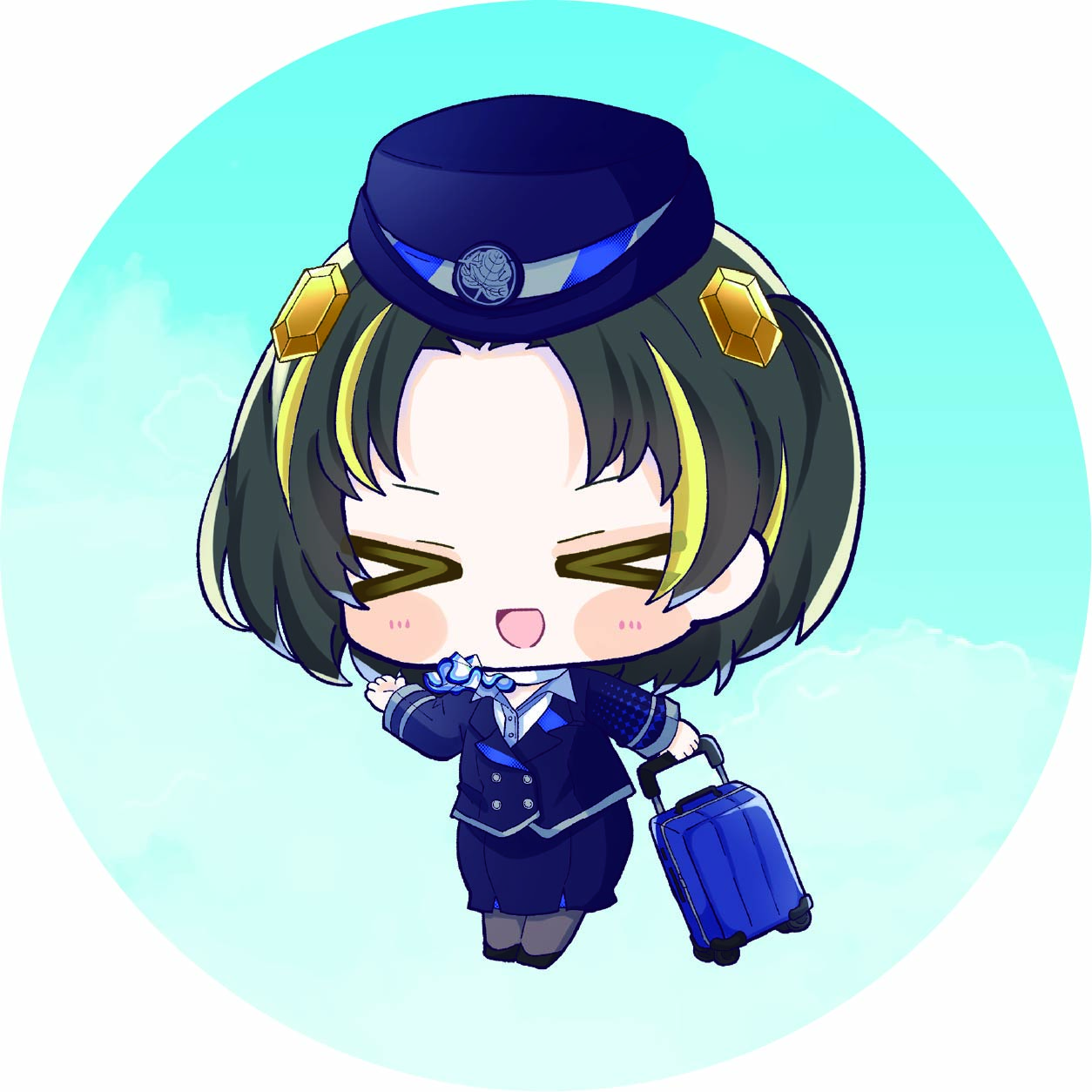 缶バッチ パターン3の画像