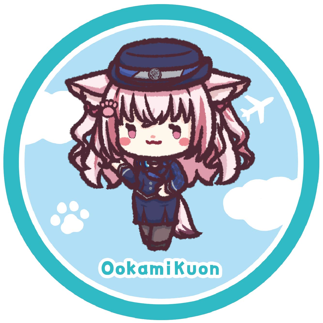 缶バッチ パターン2の画像