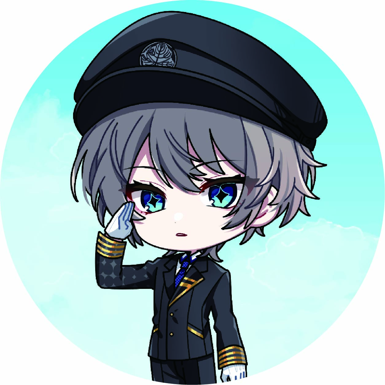 缶バッチ パターン2の画像