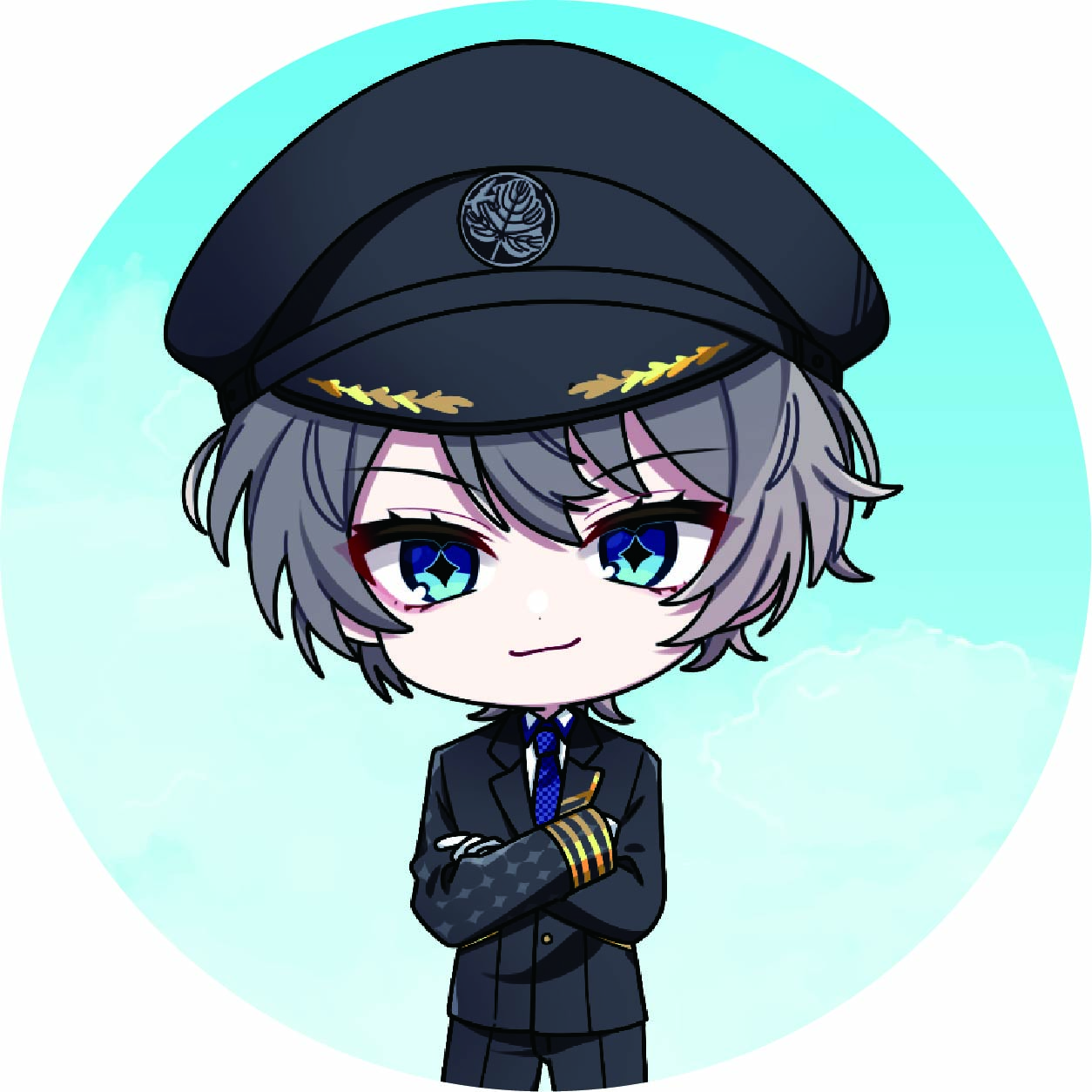 缶バッチ パターン4の画像