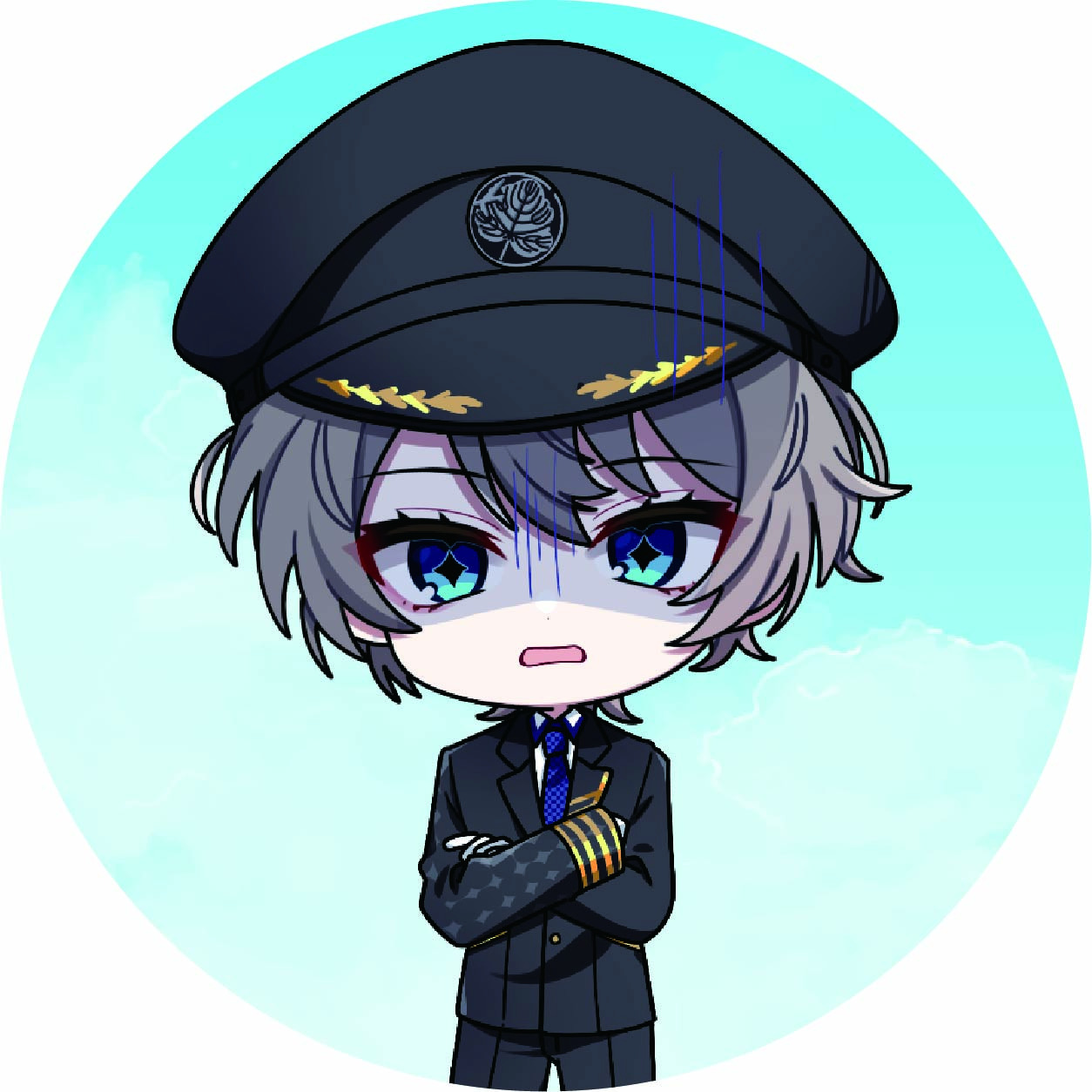 缶バッチ パターン5の画像